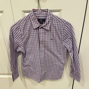 Boys Vineyard Vines Button Up Whale Shirt!